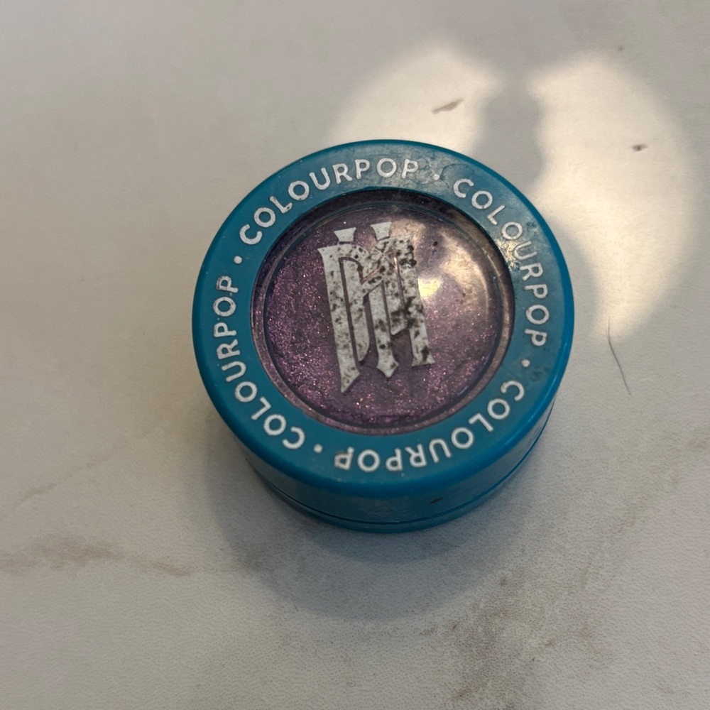 ColourPop Shimmering Purple Eyeshadow